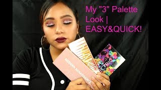 Easy&Quick GLAM Makeup Look !
