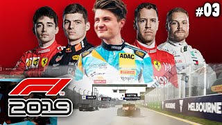 Mein 1. Formel 1 Rennen | F1 2019 #3 | Australien ?? | Dner