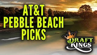 DraftKings AT&T Pebble Beach Picks