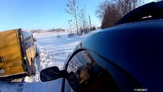 Jeep Grand Cherokee 2.7 CRD в снегу