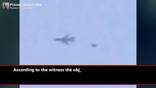 UFO Follows Passenger Plane  Over New York?