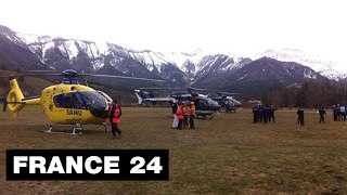 CRASH Airbus A320 : "Tous les secouristes vont vers le site. Les hélicoptères font les navettes"