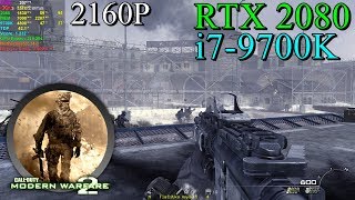 Call of Duty Modern Warfare 2 RTX 2080 & 9700K 4.8GHz [ Ultra - 4K ]