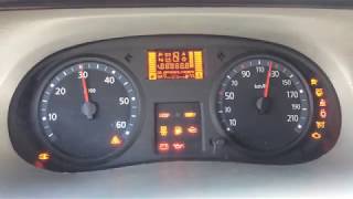 Установка приборки с бортовым компьютером Opel Vivaro Renault Traffic опель виваро рено трафик