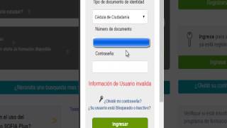 Como restablecer la contraseña de sofia plus Sena 2016