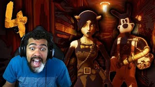 WTF?! DID THAT REALLY HAPPEN?! | Bendy and the Ink Machine - Chapter 4 [ENDING]