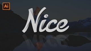 Shadow Text Effect Tutorial | Adobe Illustrator