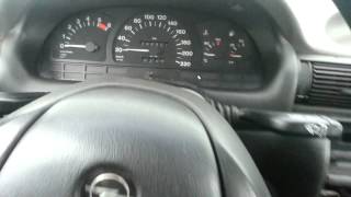 завести Opel Astra F, часть 1
