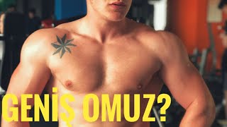 Omuzları geniş gösteren hareket! SADECE 1 HAREKET İLE OMUZLARINI GENİŞ GÖSTER !