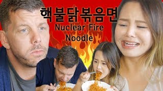 핵불닭볶음면 외국인 먹방 Nuclear Fire Noodle Mukbang