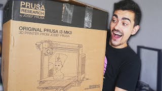 UNE INCROYABLE IMPRIMANTE 3D A 1000€ ! - Déballage Prusa I3 MK3 ♥