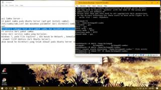 [TUTORIAL] Instalasi Samba Server pada OS Ubuntu Server dengan Client Windows 7