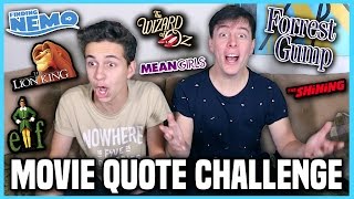 Movie Quote Challenge w/ Thomas Sanders