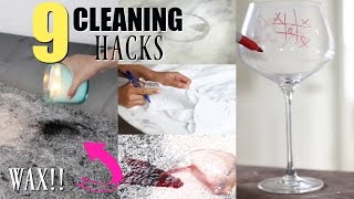 9 Cleaning Hacks You Need To Know - MissLizHeart