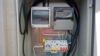 ?⚡? 380 вольт!... Монтаж провода СИП, монтаж в щитке.?⚡?