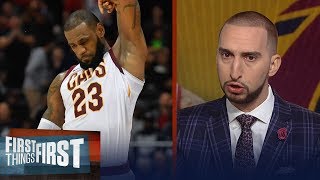 Nick Wright: LeBron James is playing better now than ever | FIRST THINGS FIRST