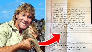 10-Yrs After Steve Irwins Death, Dad Finds Letter That Revealed What Actually Happened