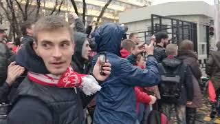 Проводы Массимо Карреры, 24 октября 2018 год.