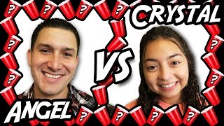 Angel VS Crystal - Mystery Drink Arcade Challenge