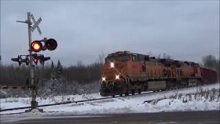 Railfanning the Twin Ports & Iron Range area part 1 10-27-17 & 10-28-17