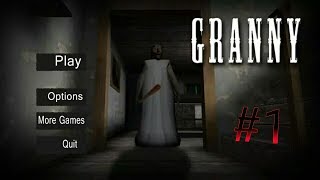Первое видео с голосом. Прохождение Granny #1. Хоррор страшно.