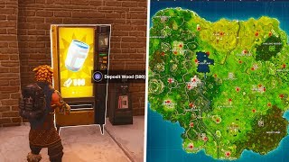 How To Find 'VENDING MACHINES' in Fortnite! *ALL* Vending Machine Spawn Locations!