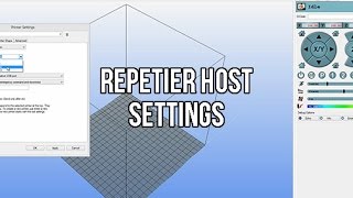 Setting Up Your 3D Printer With Repetier Host | My Settings | ABS & PLA Temperatures