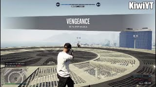 GTA online, FTF Kiwi VS Bastien, Just pistol Just 20% Xlag.