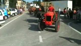 Festa della trebbiatura Arre 5/7/2009 - Sfilata macchine agricole Parte2