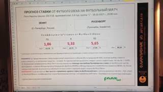 Зенит - Русенборг / Лига Европы / ПРОГНОЗ СТАВКИ на 19.10.2017 в 20:00 мск.