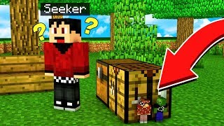 EXTREME TINY HIDE AND SEEK IN MINECRAFT POCKET EDITION