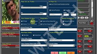 Player Setting in Wiplay Software