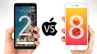 Google Pixel 2 vs iPhone 8