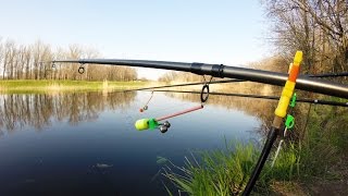 Как правильно прицепить кивок к удочке.Рыбалка.Fishing
