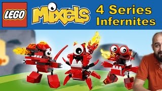 LEGO MIXELS 4 Series review. Лего Миксели 4 серия. Обзор 41530, 41531, 41532 + INFERNITES MAX.