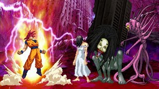 [KOF Mugen] Goku Vs Horror Team