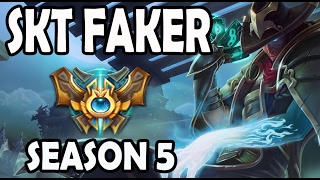 SKT T1 Faker Twisted Fate vs Fizz MID Ranked Challenger Korea