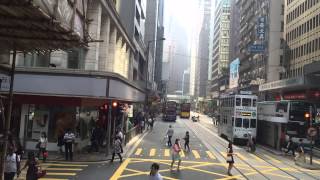 CityBus 城巴 route 75: Central 中環 → Yip Hing Street, Wong Chuk Hang Road 業興街, 黃竹坑道 Time-lapse Part 1/3