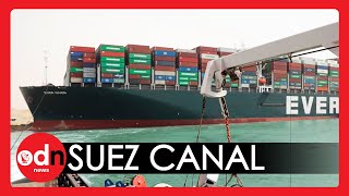 Efforts to Move Cargo Ship Blocking Egypt's Suez Canal Continue