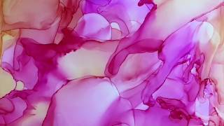 The Scenic Route:  An alcohol ink tutorial