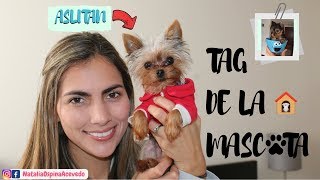 TAG DE LA MASCOTA CON ASLAN -Natalia Ospina