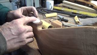 Home made rifle stock, using a chainsaw. Part 3 of 4