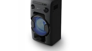 ОБЗОР Sony MHC-V11 Портативная акустика