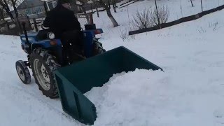 Навесной прицеп , кузов , ковш