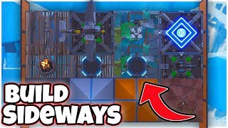 How to *BUILD SIDEWAYS* in Fortnite (Season 8 Glitch)