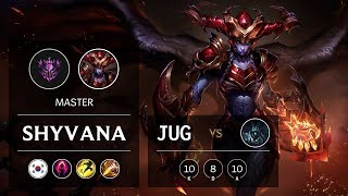 Shyvana Jungle vs Karthus - KR Master Patch 9.13