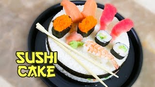 PASTEL DE SUSHI | KAREN MUSAS LOS POLINESIOS