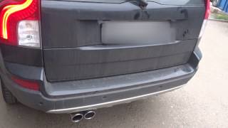 Спортивный (прямоточный) глушитель на Volvo XC90