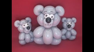 Teddy Bear Balloon Tutorial - Video 40 - BalloonTube with Graham Lee