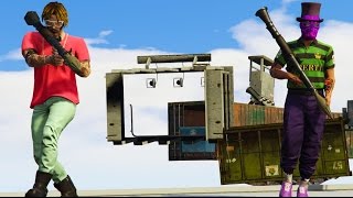 GTA ONLINE DEATHMATCH | SKY PARKOUR W/ KOREX & JARED RANGLE